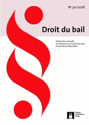 Revue Droit du bail 30/2018