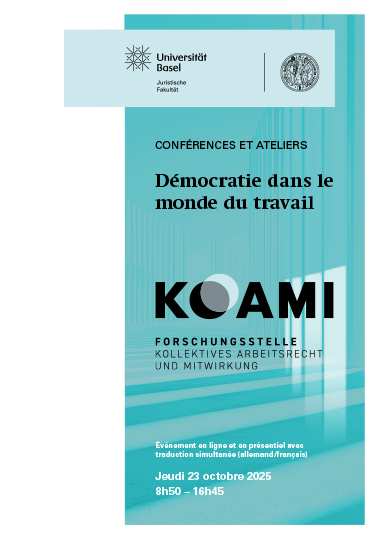 CONFERENCE - La démocratie dans le monde du travail