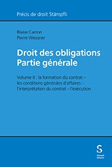 Droit des obligations ‒ Partie générale