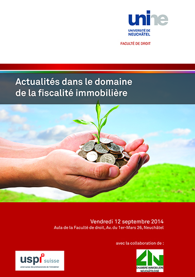 Vendredi 12 septembre 2014 - Actualités dans le domaine de la fiscalité immobilière